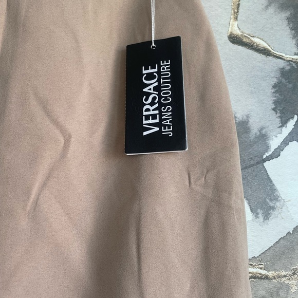 Versace jeans couture mini skirt| Versace Beige mini skirt | size small - Picture 3 of 7